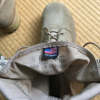 米軍コンバットブーツ[ALTAMA］の画像