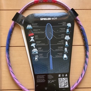 adidas バドミントンラケット　スピーラー　W09の画像
