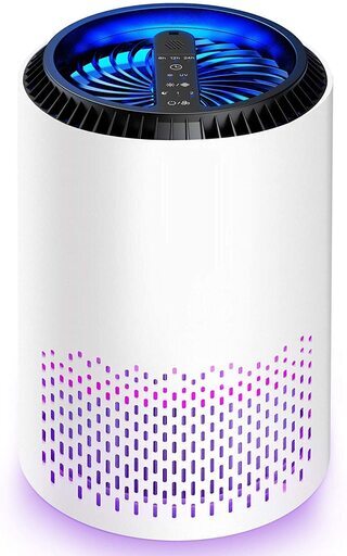 空気清浄機 小型 紫外線除菌 HEPAフィルター内蔵 微細粒子99.9%除去