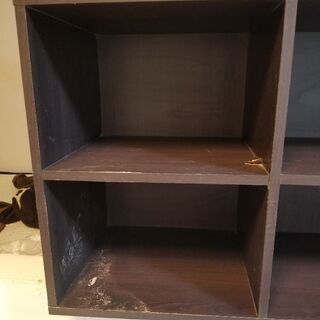 テレビ台 ブラウン TV台 傷ありの画像