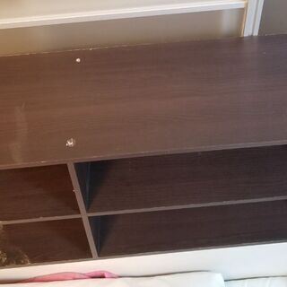 テレビ台 ブラウン TV台 傷ありの画像