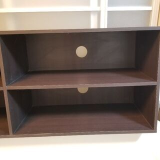 テレビ台 ブラウン TV台 傷ありの画像