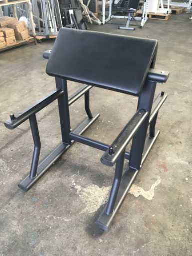 プリーチャーカール台　パワーラックの次に！