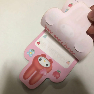 サンリオ　マイメロディ　メモ帳の画像