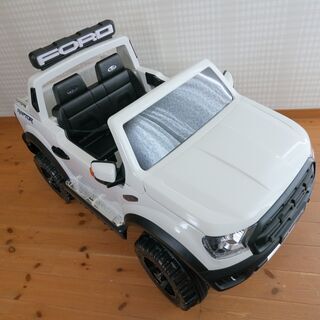 乗用玩具 乗用ラジコン FORD RAPTOR フォード ラプター 二人乗り可 W