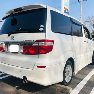車検付　乗り帰り可能　トヨタ　アルファード　AXトレゾアアルカンターラの画像