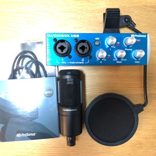 Presonus Audiobox USB &オーディオテクニカ...
