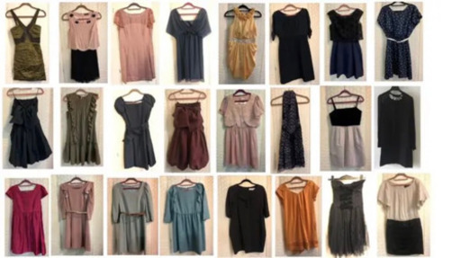 美品　洋服・ドレス・ワンピース　50点まとめ売り