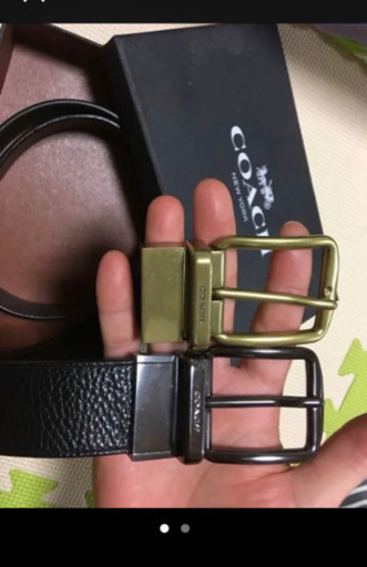 メンズベルト取りに来て