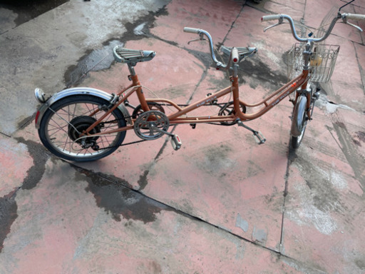 FUJI，二人乗り自転車 タンデム 自転車 アンティーク ビンテージ