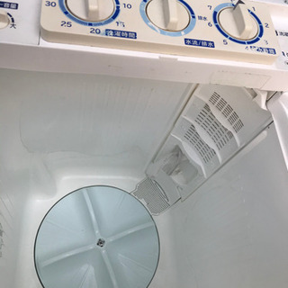 日立　二層式洗濯機　2017年製の画像