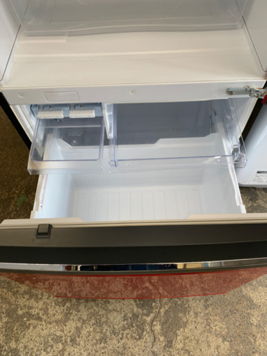 三菱 MITSUBISHI 2ドア ノンフロン 冷凍冷蔵庫 MR-D30S-R1 2011年製 イタリアンレッド