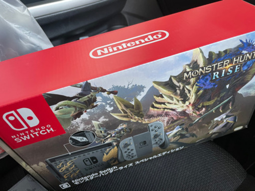 switch モンハンライズエディション未開封　