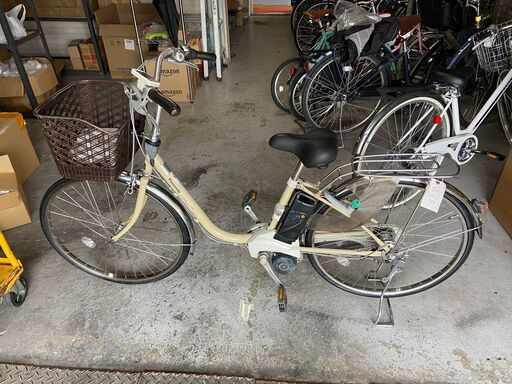 感謝セール 整備済新基準良品 Panasonic 8.9AH VIVI DX 26インチ 3段　LED 充電器 鍵付 電動アシスト自転車W65