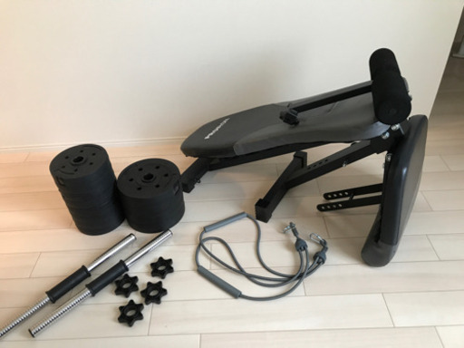 【4/15まで】可変式トレーニングベンチ・可変式ダンベルセット