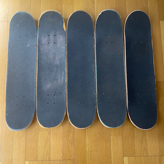 スケートボード 5枚まとめお引き取りの画像