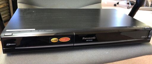 ★中古★panasonic　パナソニック　DVDレコーダー　DMR-XW120　2008年製　本体のみ　通電確認OK　トレイ開閉OK