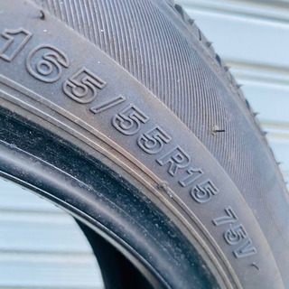 165/55R15  ※1本　バリ溝美品！