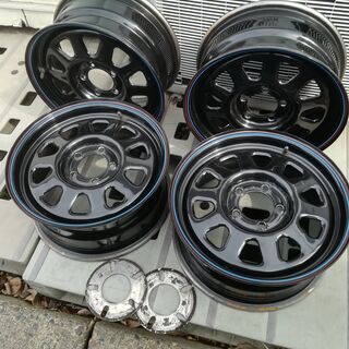 BKACK　DAYTONA　TYPE/F　16X7.0J　５H/114.3　＋48　