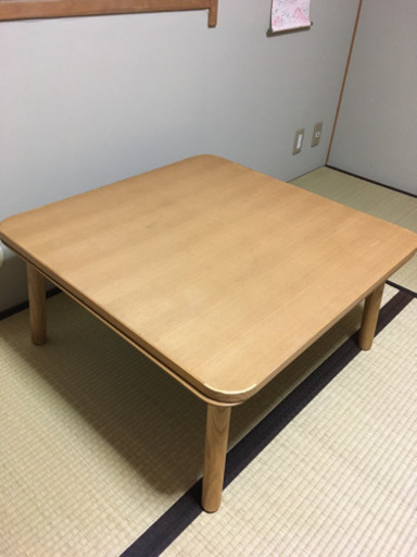 無印良品　正方形こたつ　フラットヒーター　DK10023
