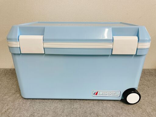 【未使用】アイセル クーラーボックス ＃45 アイスブルー 品番：ISR-45 おしゃれ かわいい キャリー クラーボックス 保冷ボックス クーラー ボックス 釣り 保冷バッグ