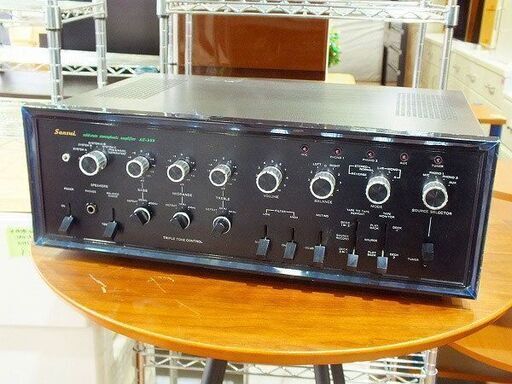 【苫小牧バナナ】指定業者にて整備済み サンスイ/SANSUI ステレオ プリメインアンプ PBシリーズ 最高級モデル AU-999♪