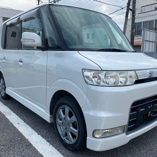 ダイハツ　タントカスタム　車　バイク