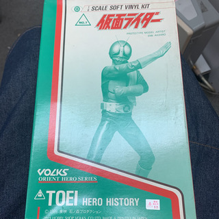 中古仮面ライダー ガレージキットの画像