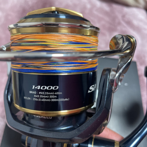 ほぼ未使用 ソルティガ14000XH 春のデカマサに