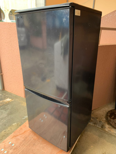 SHARP 冷凍冷蔵庫 SJ-14P 2007 掃除済 ノンフロン 137ℓ