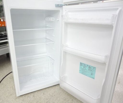 2ドア冷蔵庫 130L 2020年製 JR-N130A ハイアール 100Lクラス ホワイト☆ 札幌市 北区 屯田
