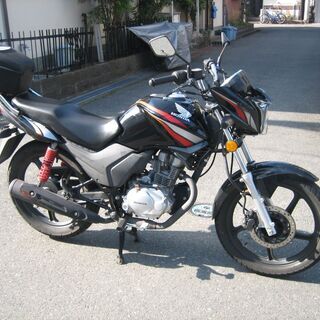 CBF125 距離少ない、外装難あり　動画付