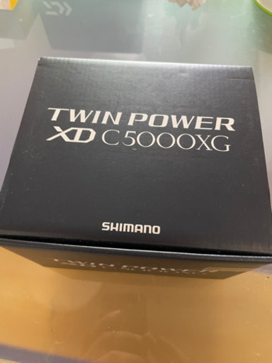 シマノ ツインパワーXD C5000XG 社外ハンドルノブ付き