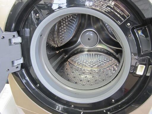 日立 ドラム洗濯乾燥機 9Kg/6Kg ドラム洗濯機 乾燥機 2012年製 BD-Ｓ7400L シャンパン 左開き ビッグドラム 札幌