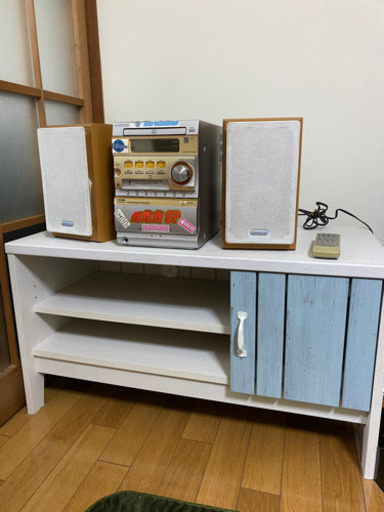 CDコンポ　テレビ台美品