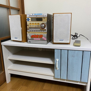 CDコンポ　テレビ台美品