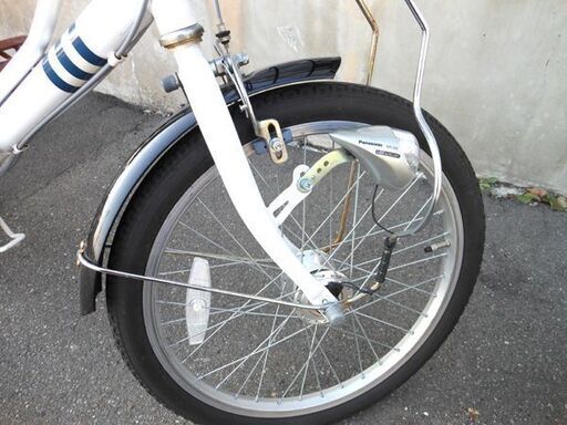 折りたたみ自転車 20インチ 6段変速 オートライト かご 鍵付き 折り畳み カゴ 苫小牧西店　