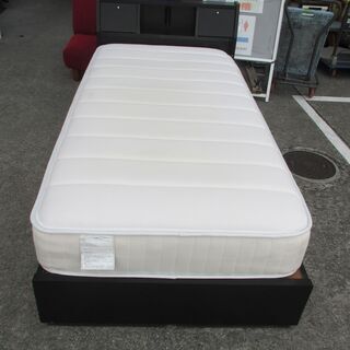 ID:G963419　マット付きシングルベッド（収納付き）