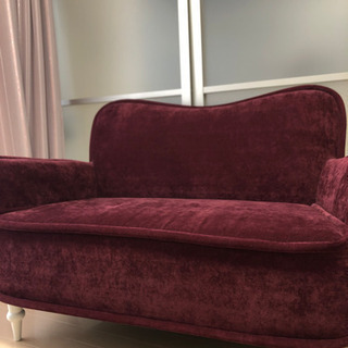 ソファー　Francfranc 2人掛けソファの画像