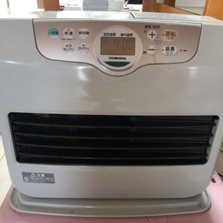 石油ストーブ+灯油用ポリエチレンかん×3個の画像