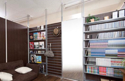 【日本製】全身ミラー 鏡 つっぱり棒タイプ 姿見 クローゼット 大型ミラー