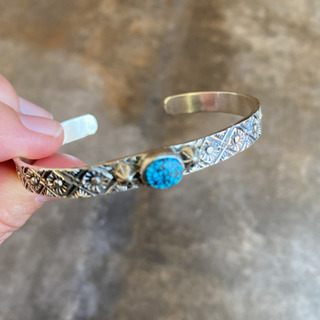 silver925 ブレスレット　vintage インディアンジュエリー　ナバホ インディアンジュエリー ナバホ シルバー925