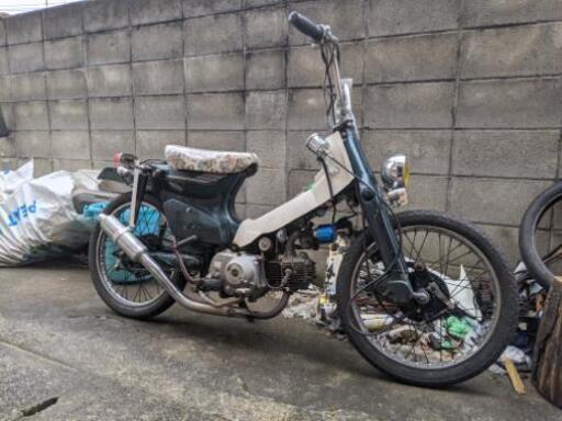 スーパーカブ50バーハンドル仕様値下げしました