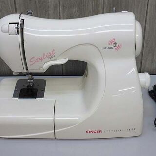 ss1539　シンガー　コンパクトミシン　ST-2000　ホワイ...