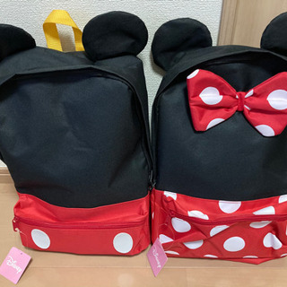 ミッキー&ミニー　プレミアムモチーフリュック