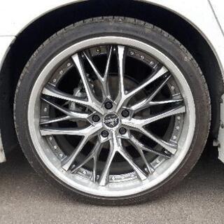 札幌から‼️美品‼️クレンッェウｲｰヴアル21インチ9J➕ファルケンアゼニス４本セット