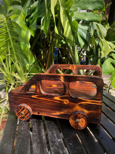手作り　車型BOX