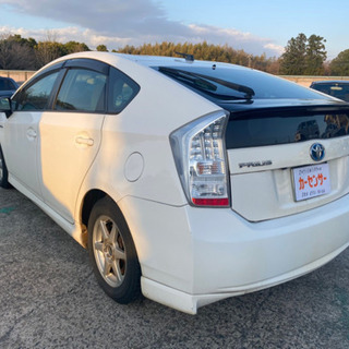 車検令和3年6月 h22年式 プリウス Tチェーン スマートキー 社外ナビ 修復歴無し 機関良好 内外装良好 ETC付き 乗って帰れる！支払総額27.8万円★今年度分税金当社負担！の画像