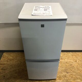 SHARP 冷蔵庫 (137L) 2019年製SJ-14E6（SHARP】 シャープ 2ドア