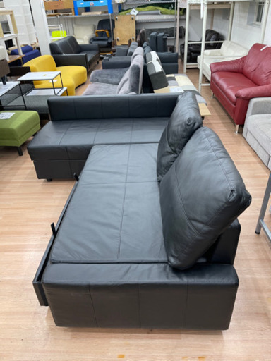 【IKEA】3人掛けソファ フリーヘーテン(ボームスタード ブラック)上代:69990円?自社配送時?代引き可?(現金、クレジット、ス